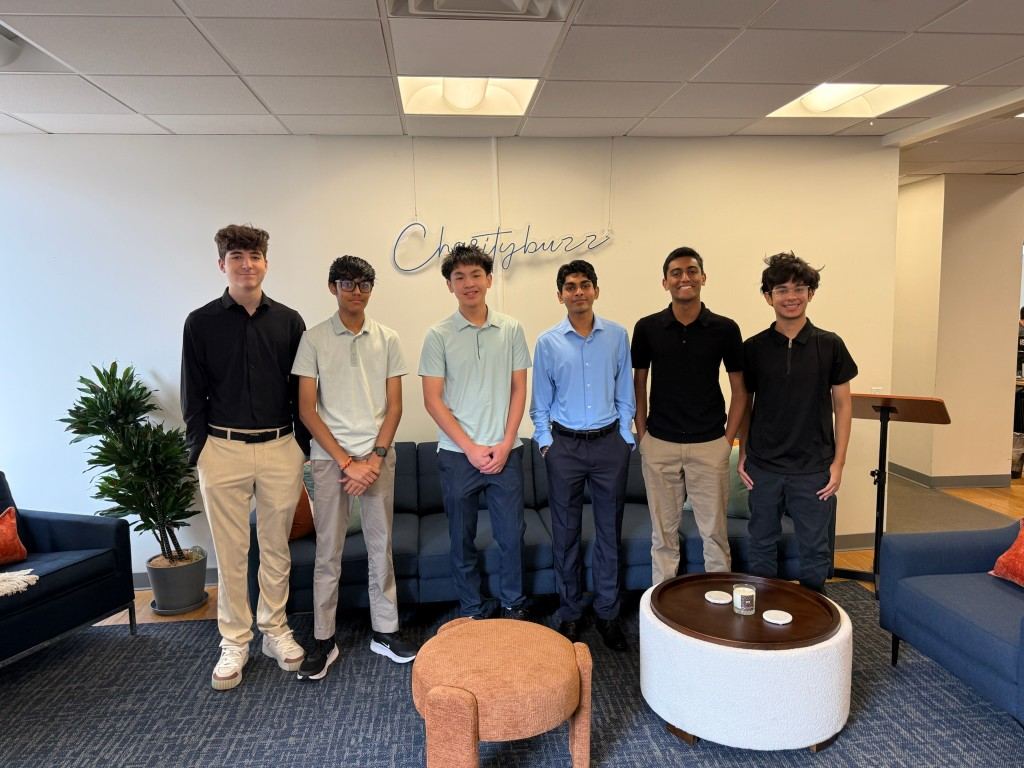 Youth Advisory Council at the Charitybuzz office.